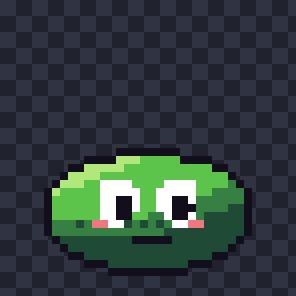 Slime jump animation